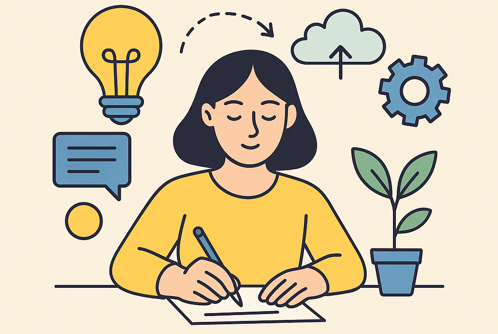 No momento, você está visualizando 🧠 O Processo Criativo em 5 Etapas: Como Transformar Ideias em Realidade