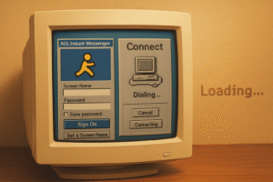 Leia mais sobre o artigo 📡 O fim de uma era: AOL encerra serviço de internet discada