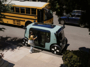 Leia mais sobre o artigo Amazon lança robotáxis Zoox em Las Vegas 🚖🤖