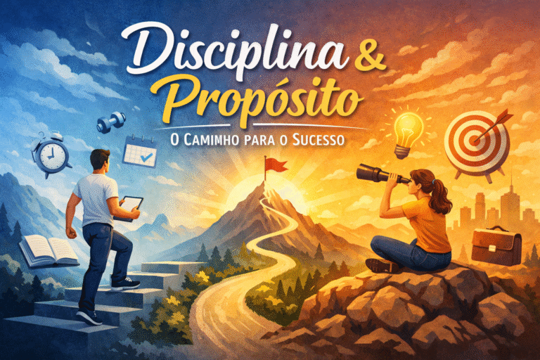 Disciplina e Propósito: o equilíbrio que transforma intenção em resultado 🚀